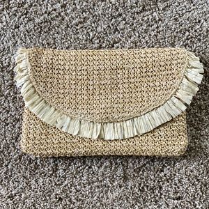 Beachly Ratan Clutch Purse